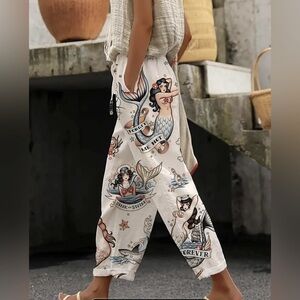 Sailor Lounge Comfy Flash Tattoo Pants